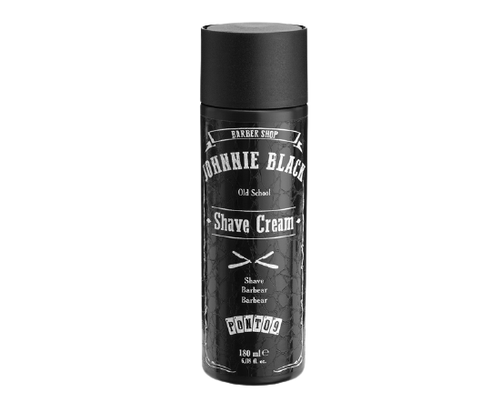 Shave Cream da Johnnie Black – 2X1 Creme de Barbear e Pós Barba